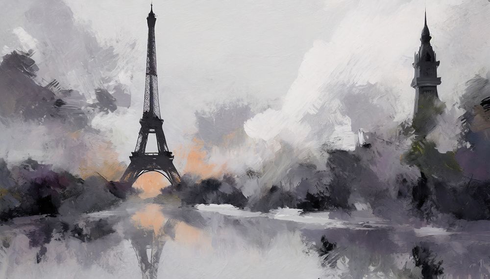 Reflections by the Seine art print by Ronald Bolokofsky for $57.95 CAD