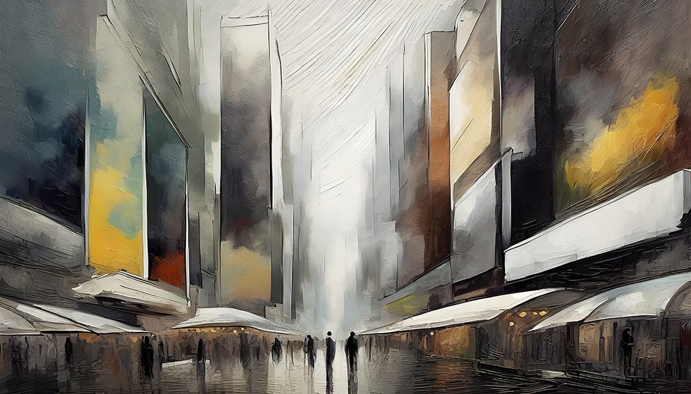 Times Square Tapestry art print by Ronald Bolokofsky for $57.95 CAD