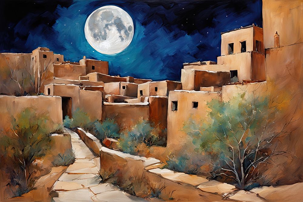 Adobe Houses art print by Ronald Bolokofsky for $57.95 CAD