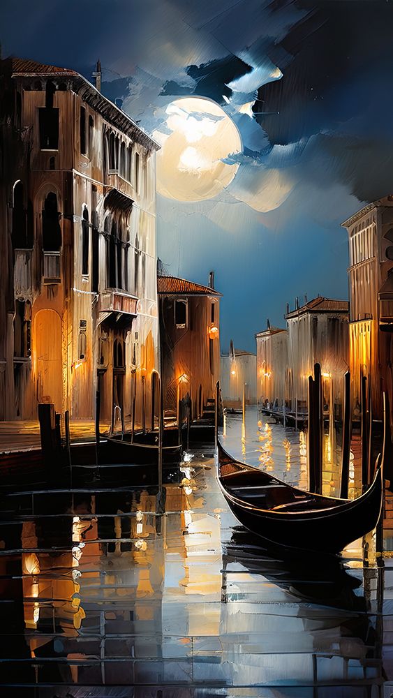 Boats On The Water art print by Ronald Bolokofsky for $57.95 CAD