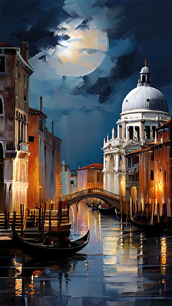 Canal City art print by Ronald Bolokofsky for $57.95 CAD