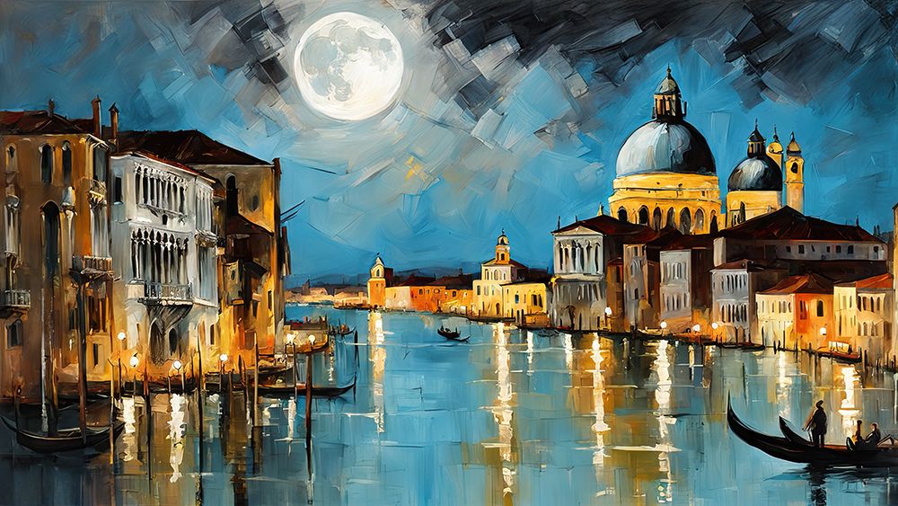 Canal Of Dreams art print by Ronald Bolokofsky for $57.95 CAD