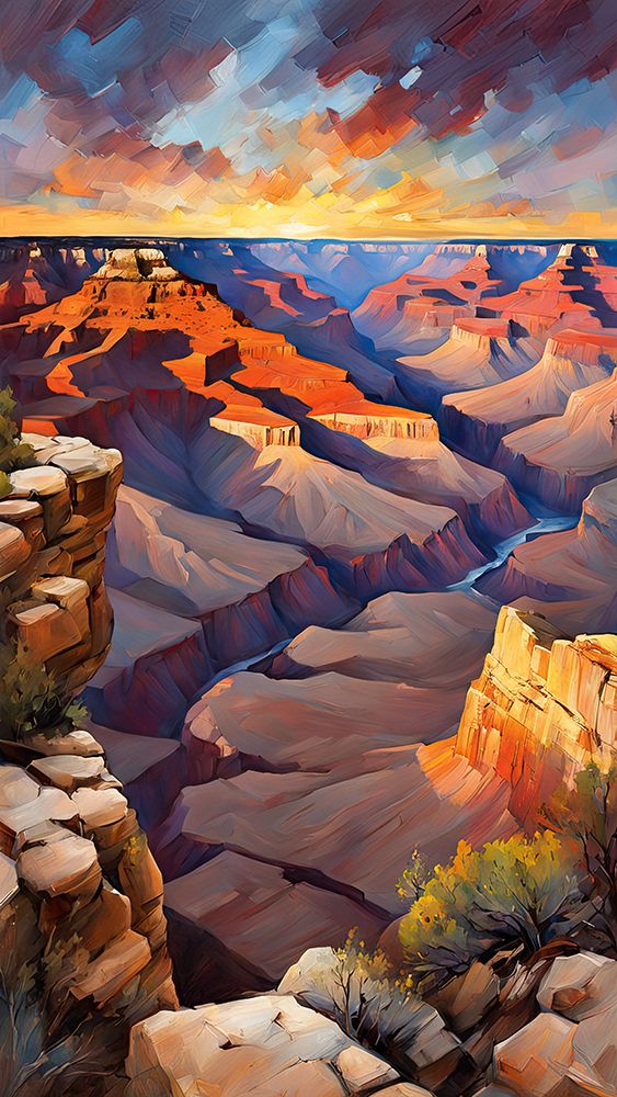 Canyon Dreams art print by Ronald Bolokofsky for $57.95 CAD