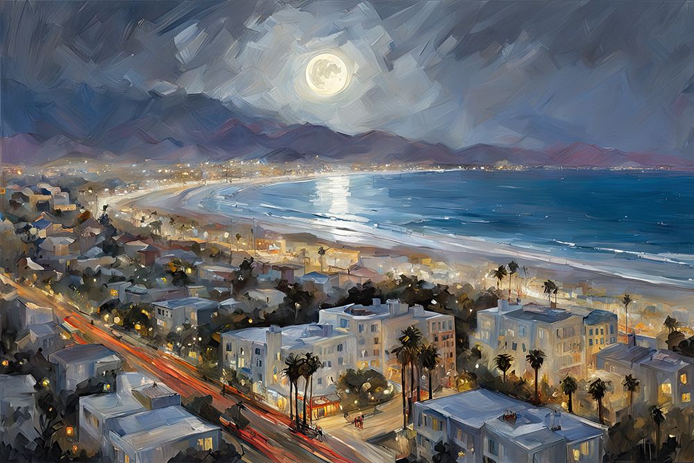 City By The Sea art print by Ronald Bolokofsky for $57.95 CAD