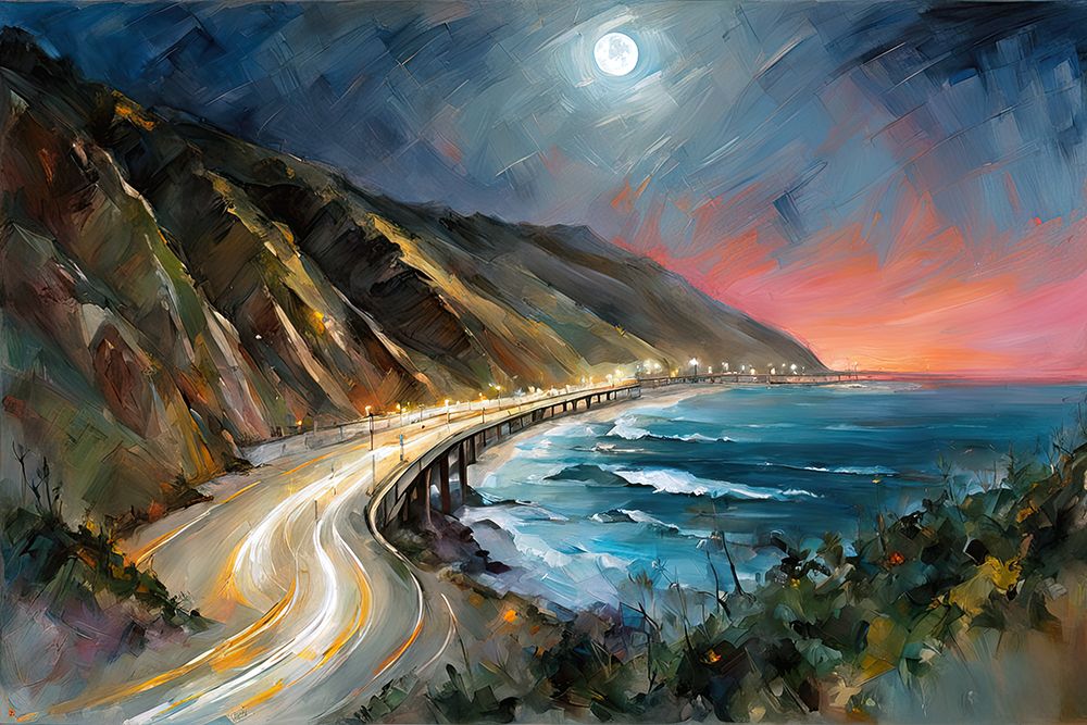 Coastal Illumination art print by Ronald Bolokofsky for $57.95 CAD
