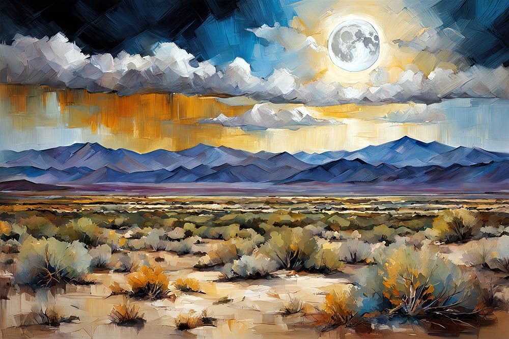 Desert Clouds art print by Ronald Bolokofsky for $57.95 CAD