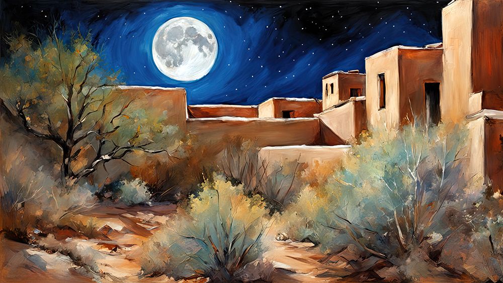 Desert Moon art print by Ronald Bolokofsky for $57.95 CAD