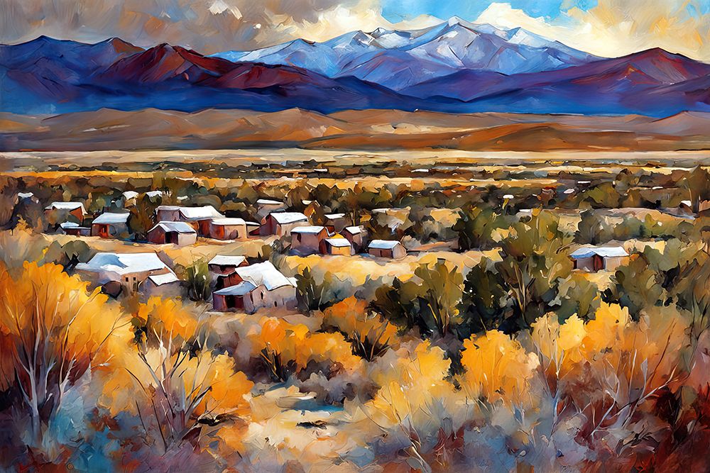 Desert Oasis art print by Ronald Bolokofsky for $57.95 CAD