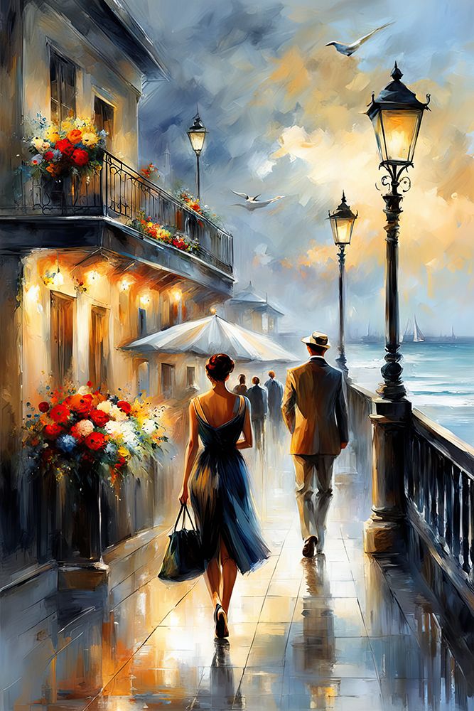 Enchanted Evening art print by Ronald Bolokofsky for $57.95 CAD