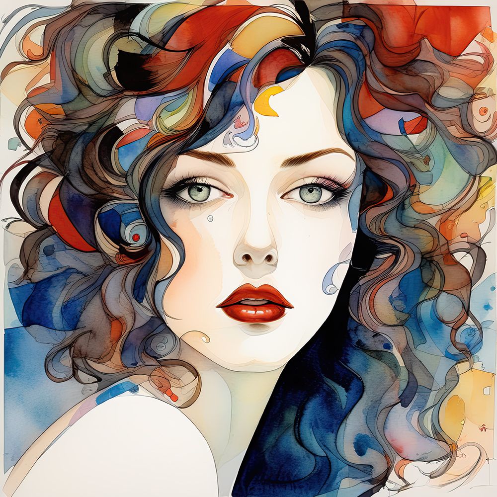 Enchanting Eyes art print by Ronald Bolokofsky for $57.95 CAD