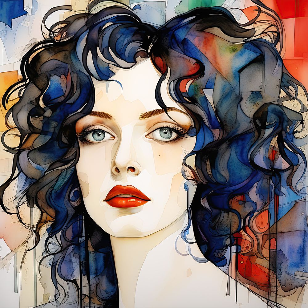 Enigmatic Muse art print by Ronald Bolokofsky for $57.95 CAD