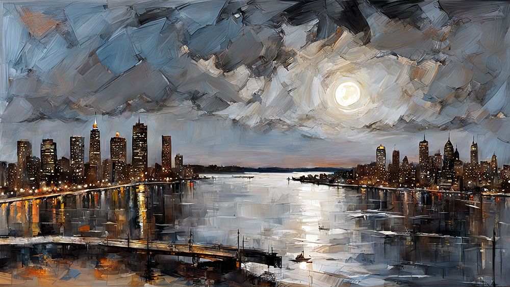 Luminous City art print by Ronald Bolokofsky for $57.95 CAD