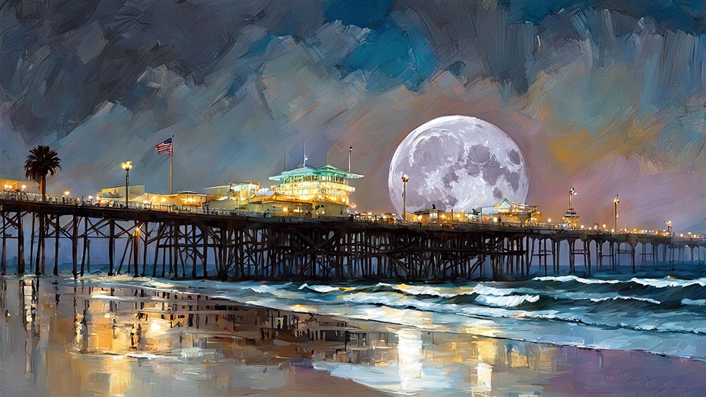 Lunar Reflection art print by Ronald Bolokofsky for $57.95 CAD