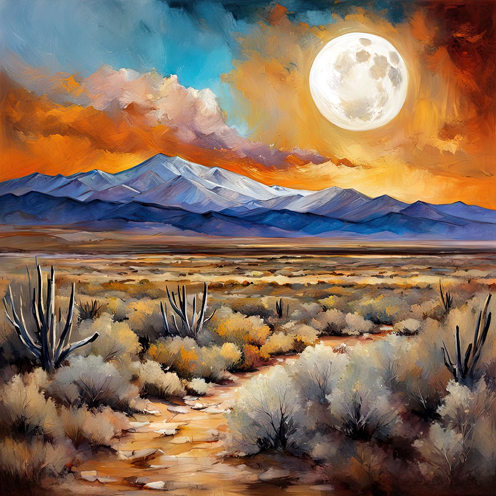 Lunar Trail art print by Ronald Bolokofsky for $57.95 CAD