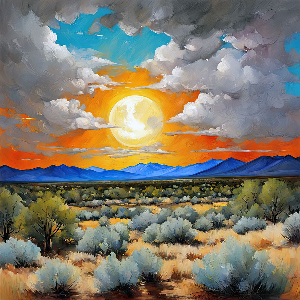 Moonlit Dunes art print by Ronald Bolokofsky for $57.95 CAD
