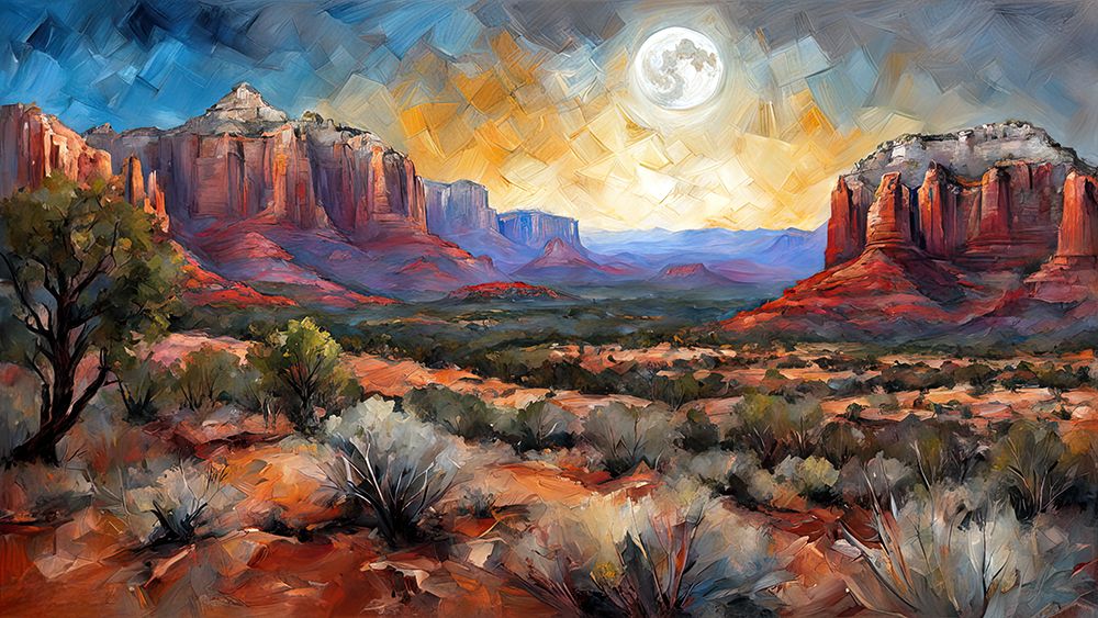 Moonlit Passage art print by Ronald Bolokofsky for $57.95 CAD