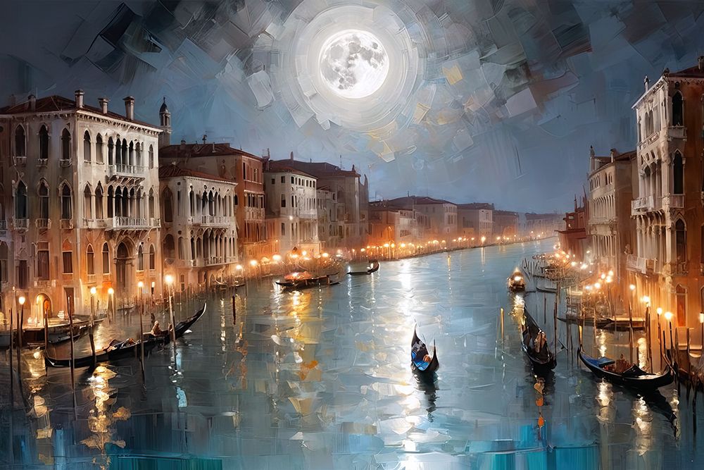 Moonlit Serenade art print by Ronald Bolokofsky for $57.95 CAD