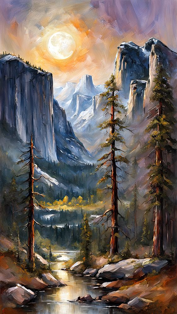 Mountain Valley art print by Ronald Bolokofsky for $57.95 CAD