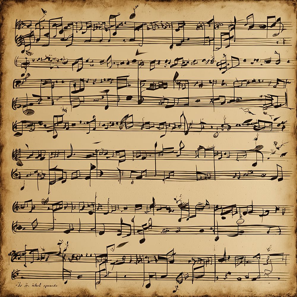 Music In Ink art print by Ronald Bolokofsky for $57.95 CAD