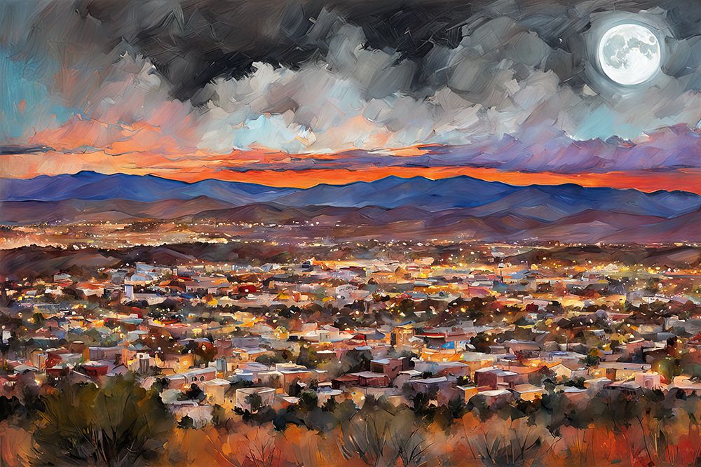 New Mexico Dreamscape art print by Ronald Bolokofsky for $57.95 CAD