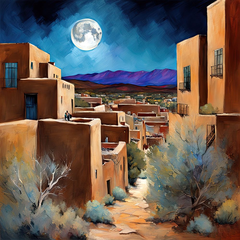Night In The City art print by Ronald Bolokofsky for $57.95 CAD