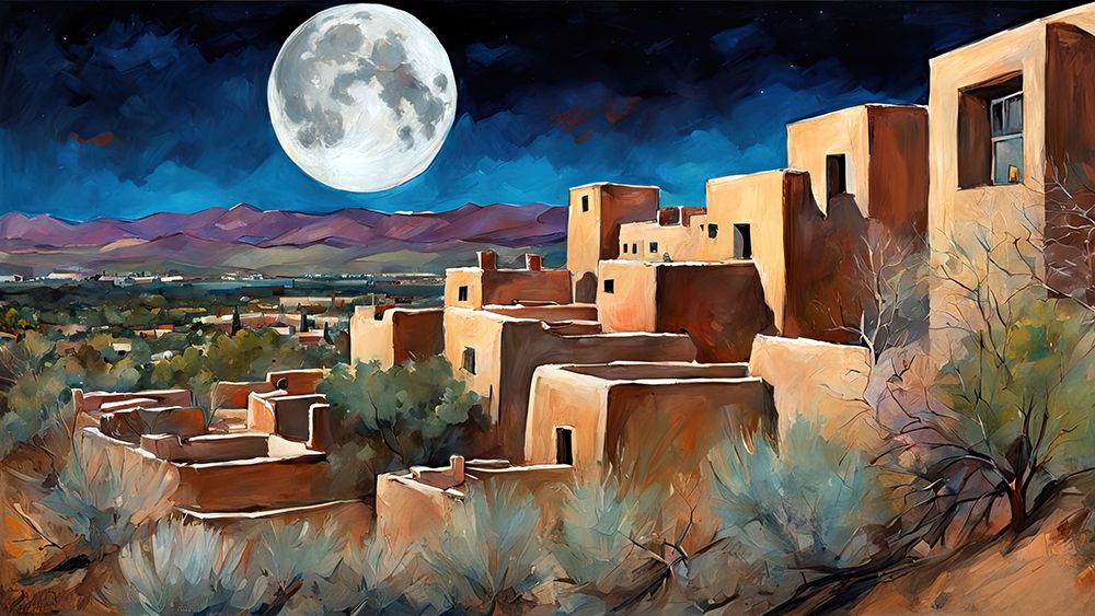 Night Of The Moon art print by Ronald Bolokofsky for $57.95 CAD