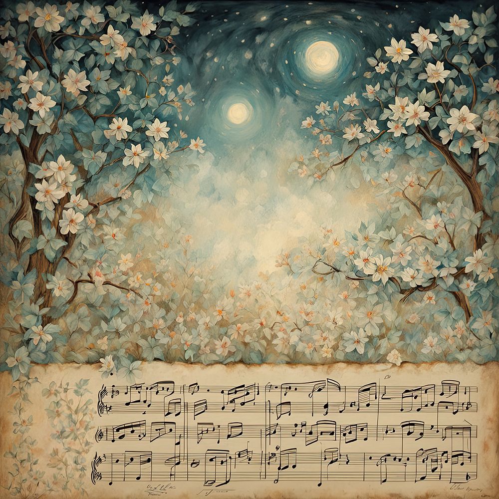 Nightingale Serenade_ art print by Ronald Bolokofsky for $57.95 CAD