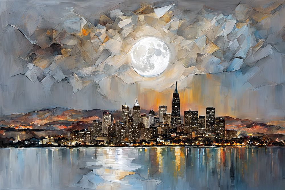 Nighttime Lights art print by Ronald Bolokofsky for $57.95 CAD