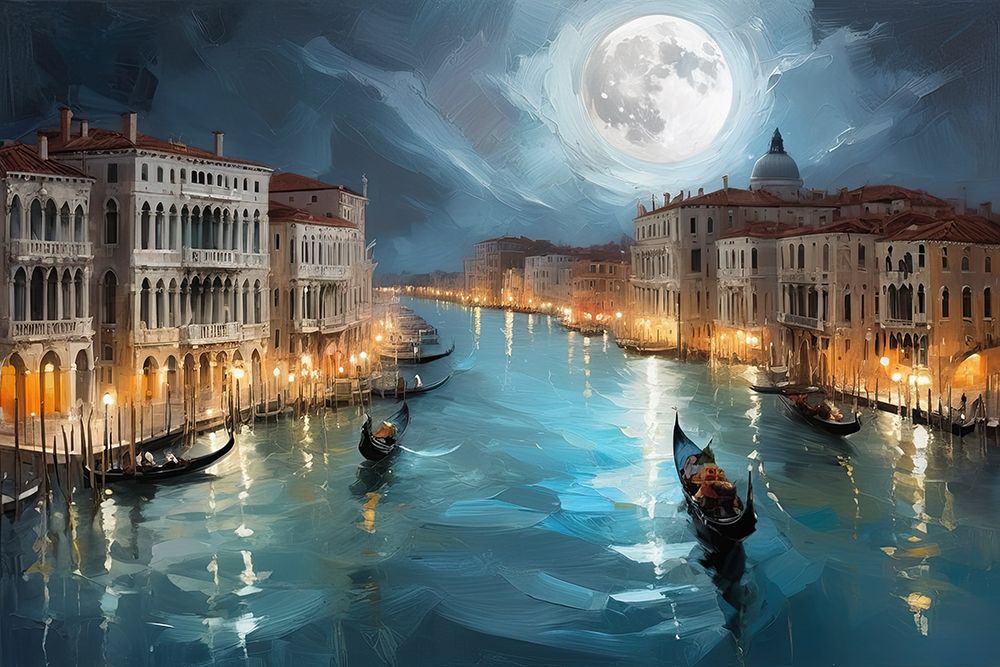 Nighttime Serenade art print by Ronald Bolokofsky for $57.95 CAD