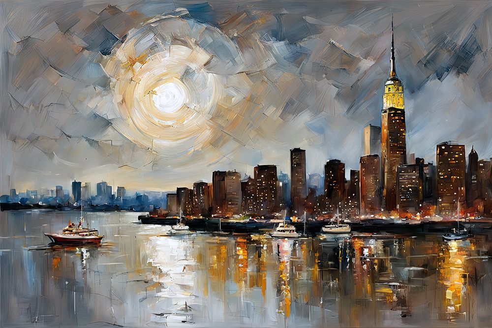 Reflection Of The City art print by Ronald Bolokofsky for $57.95 CAD