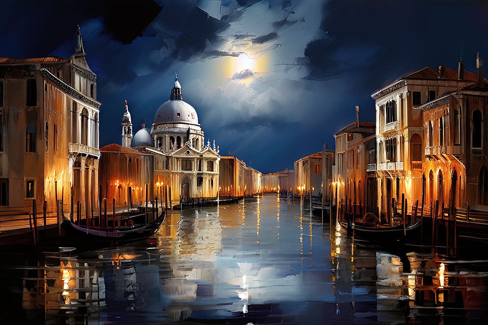 Reflection Of Venice art print by Ronald Bolokofsky for $57.95 CAD