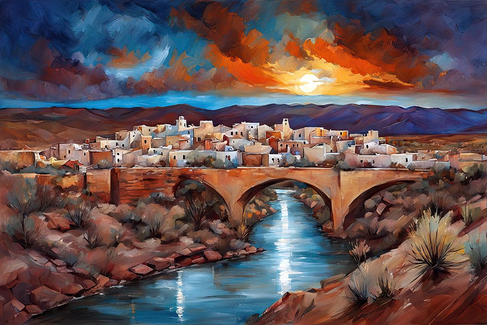 River In The Sunset art print by Ronald Bolokofsky for $57.95 CAD
