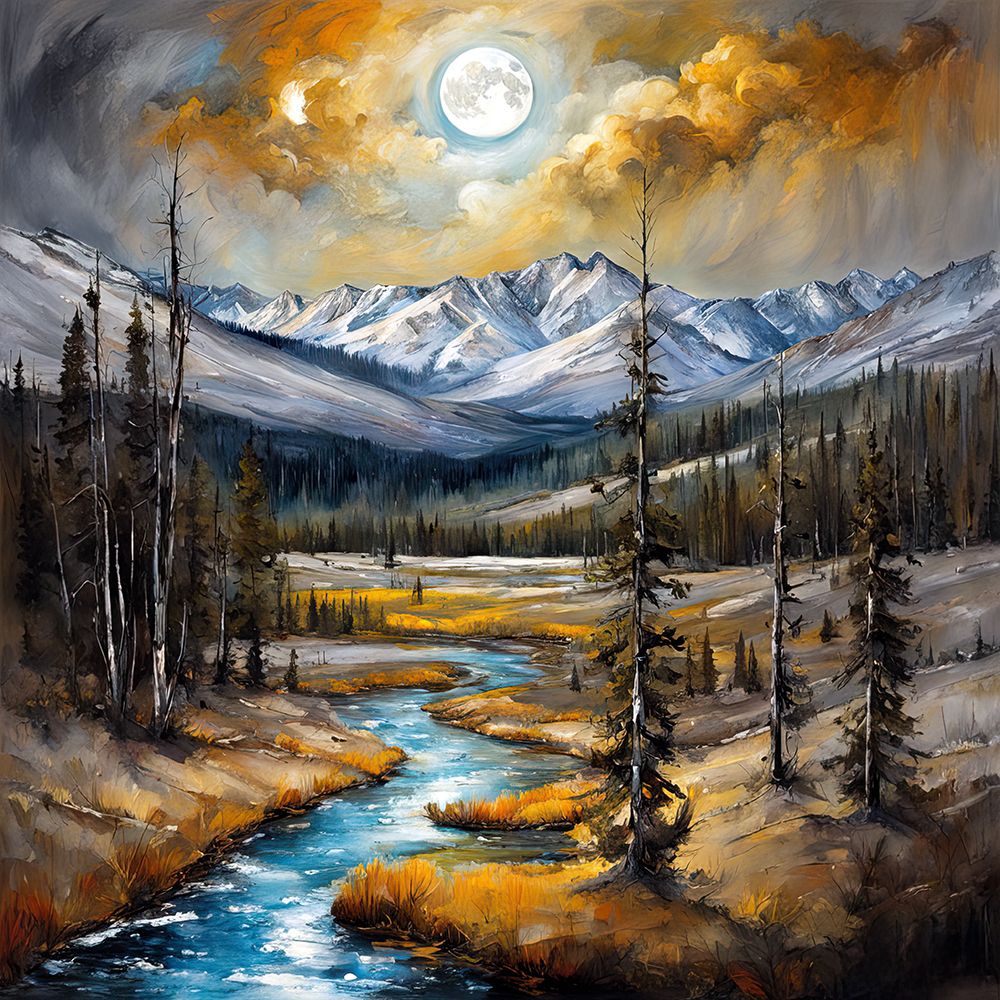 River Of Time art print by Ronald Bolokofsky for $57.95 CAD