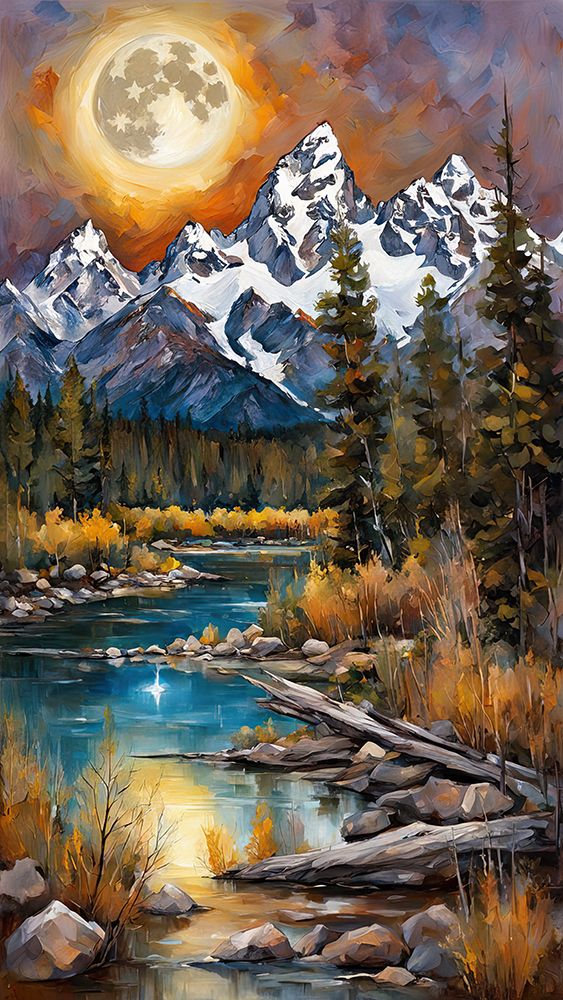 River Reflection art print by Ronald Bolokofsky for $57.95 CAD