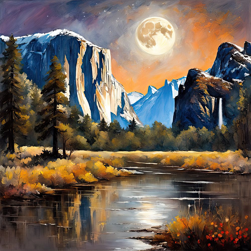 Serene Moonlight art print by Ronald Bolokofsky for $57.95 CAD