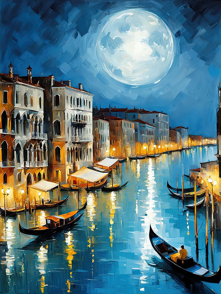 Serene Night art print by Ronald Bolokofsky for $57.95 CAD