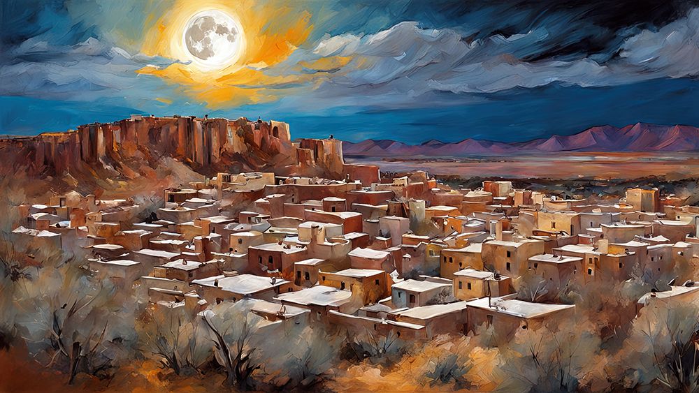 Southwest At Dusk art print by Ronald Bolokofsky for $57.95 CAD