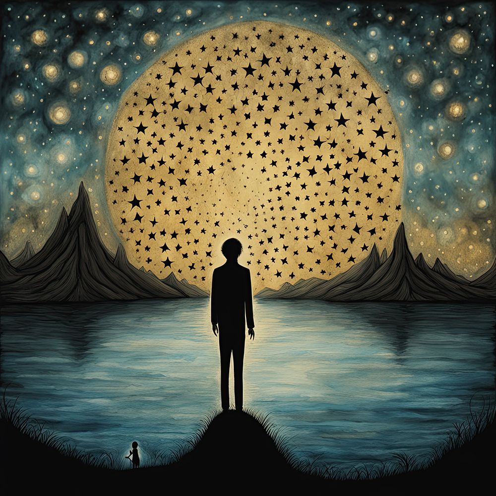 Starry Night art print by Ronald Bolokofsky for $57.95 CAD