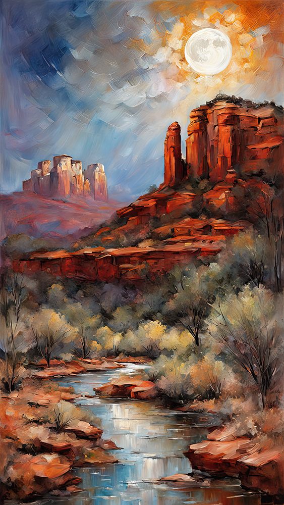 Sunrise At Canyon art print by Ronald Bolokofsky for $57.95 CAD
