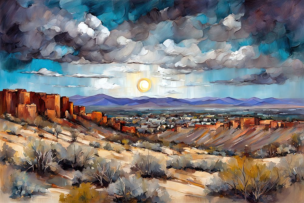 Sunrise Over Mountains art print by Ronald Bolokofsky for $57.95 CAD