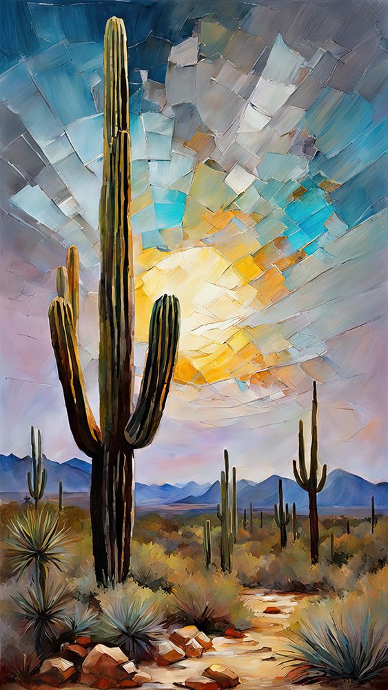 Sunset Desert art print by Ronald Bolokofsky for $57.95 CAD
