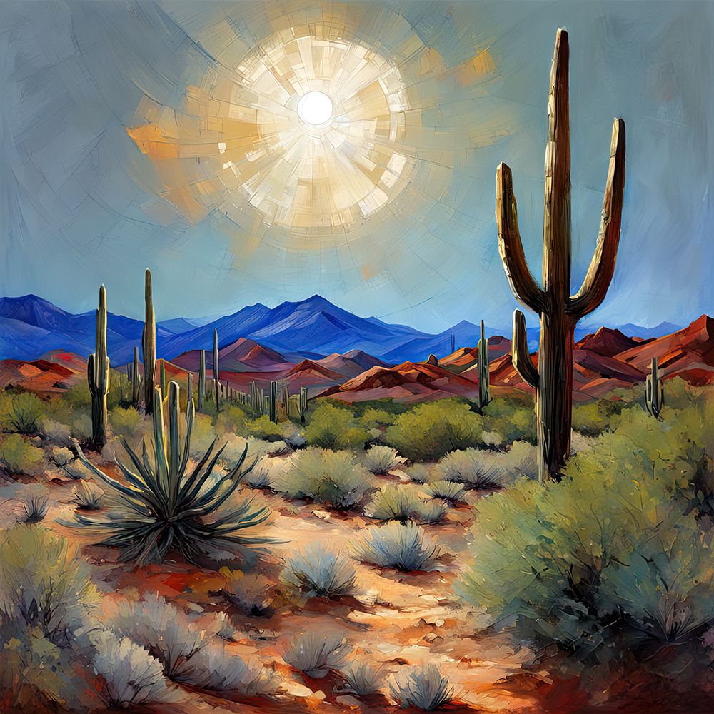 Sunshine In The Desert art print by Ronald Bolokofsky for $57.95 CAD