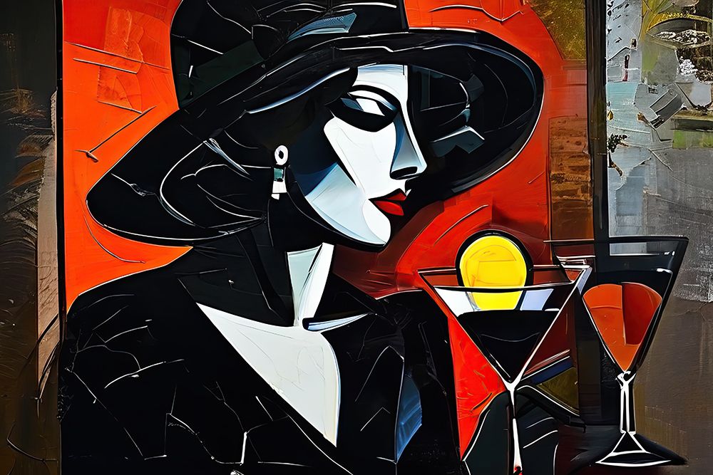 The Face Of A Woman. art print by Ronald Bolokofsky for $57.95 CAD