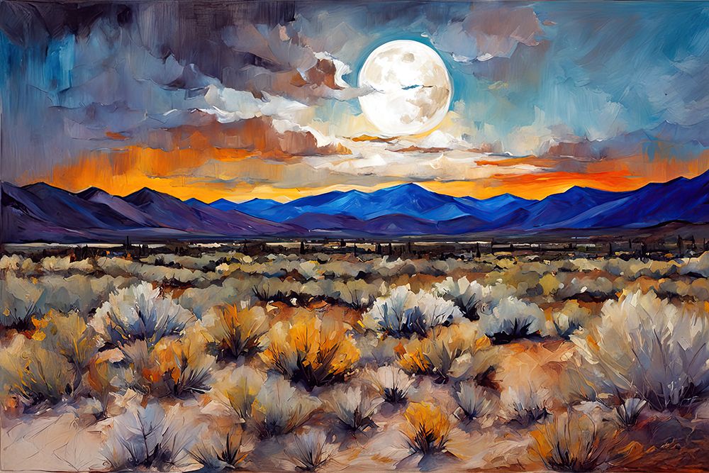 The Painted Dusk art print by Ronald Bolokofsky for $57.95 CAD