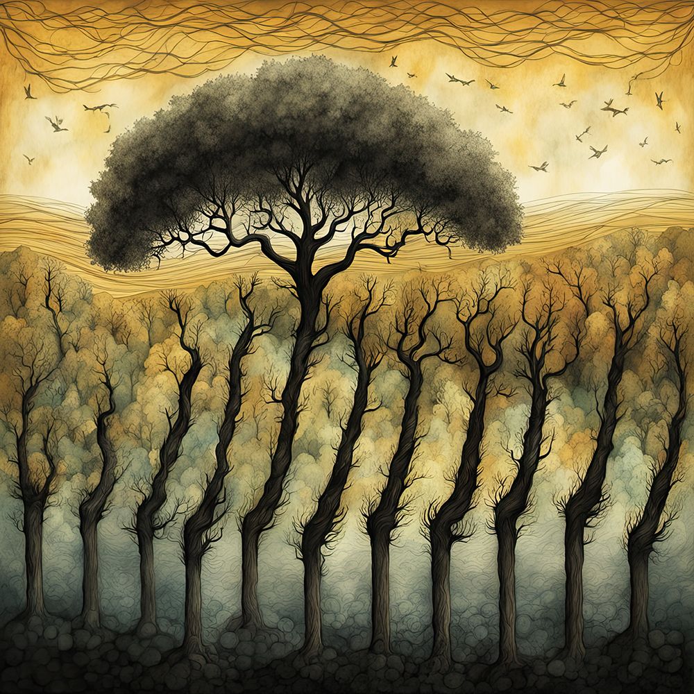 Tree Underwater art print by Ronald Bolokofsky for $57.95 CAD