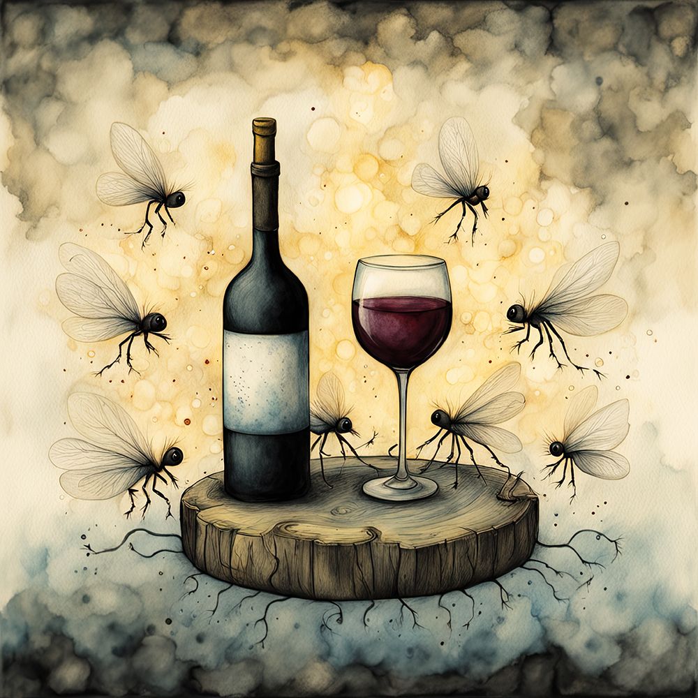 Vino Vermin art print by Ronald Bolokofsky for $57.95 CAD