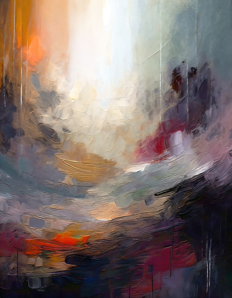 Abstract Cloudscape art print by Ronald Bolokofsky for $57.95 CAD