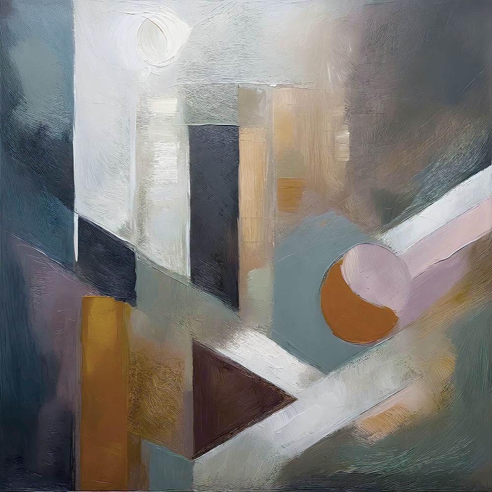 Abstract Urban Dreams art print by Ronald Bolokofsky for $57.95 CAD