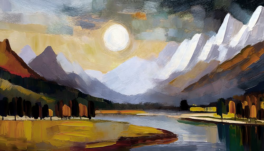 Awe Inspiring Peaks art print by Ronald Bolokofsky for $57.95 CAD
