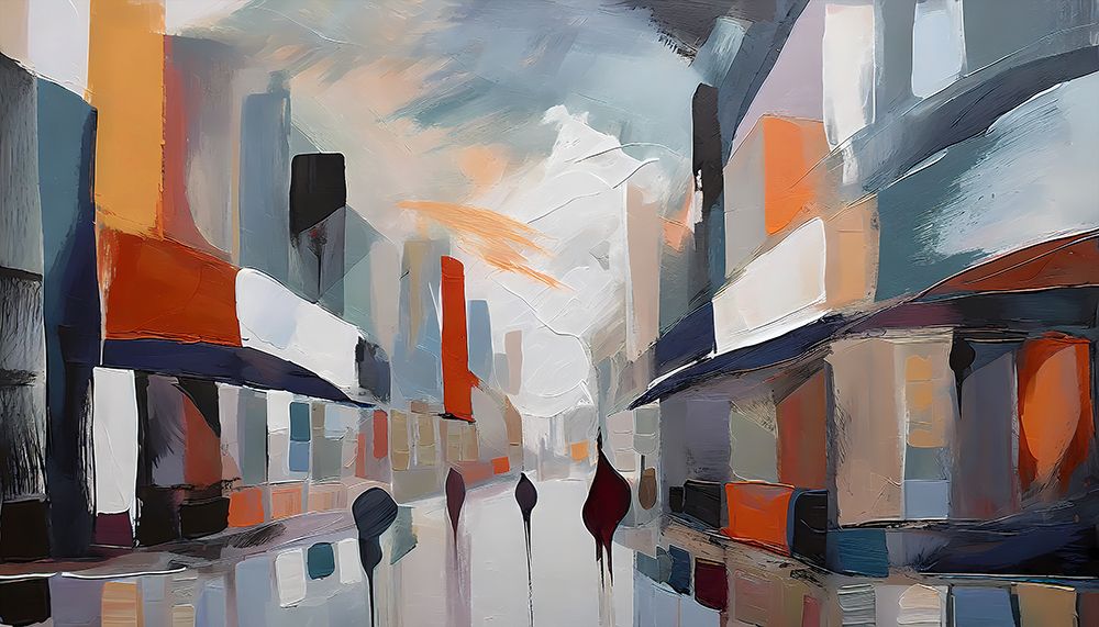 Cityscape Illusions art print by Ronald Bolokofsky for $57.95 CAD